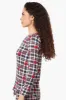 Canada Weather Gear Reindeer Pattern Henley Pajama Top - Multi sold by Fairweather