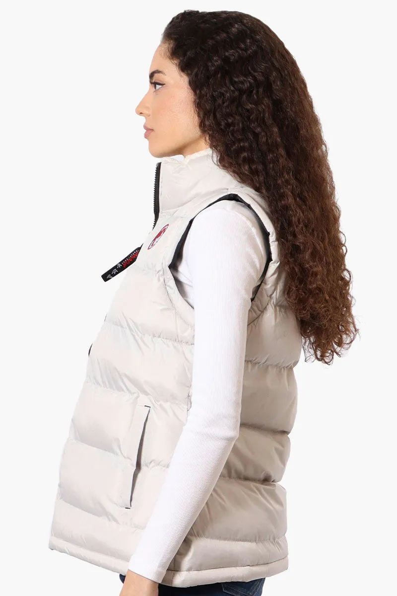 Canada Weather Gear Fleece Lined Collar Bubble Vest - Stone sold by Fairweather product image thumbnail 2