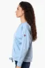 Canada Weather Gear Logo Drawstring Sweatshirt - Blue sold by Fairweather