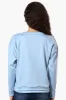 Canada Weather Gear Logo Drawstring Sweatshirt - Blue sold by Fairweather