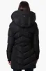 Canada Weather Gear Chevron Quilted Puffer Parka Jacket - Black sold by Fairweather