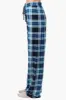 Canada Weather Gear Plaid Wide Leg Pajama Pants - Navy sold by Fairweather