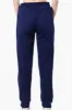 Fahrenheit Tie Waist Brooklyn Print Joggers - Navy sold by Fairweather