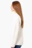 Canada Weather Gear 1/4 Zip Sherpa Pullover Sweater - White sold by Fairweather