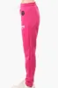 Fahrenheit Tie Waist Brooklyn Print Joggers - Pink sold by Fairweather