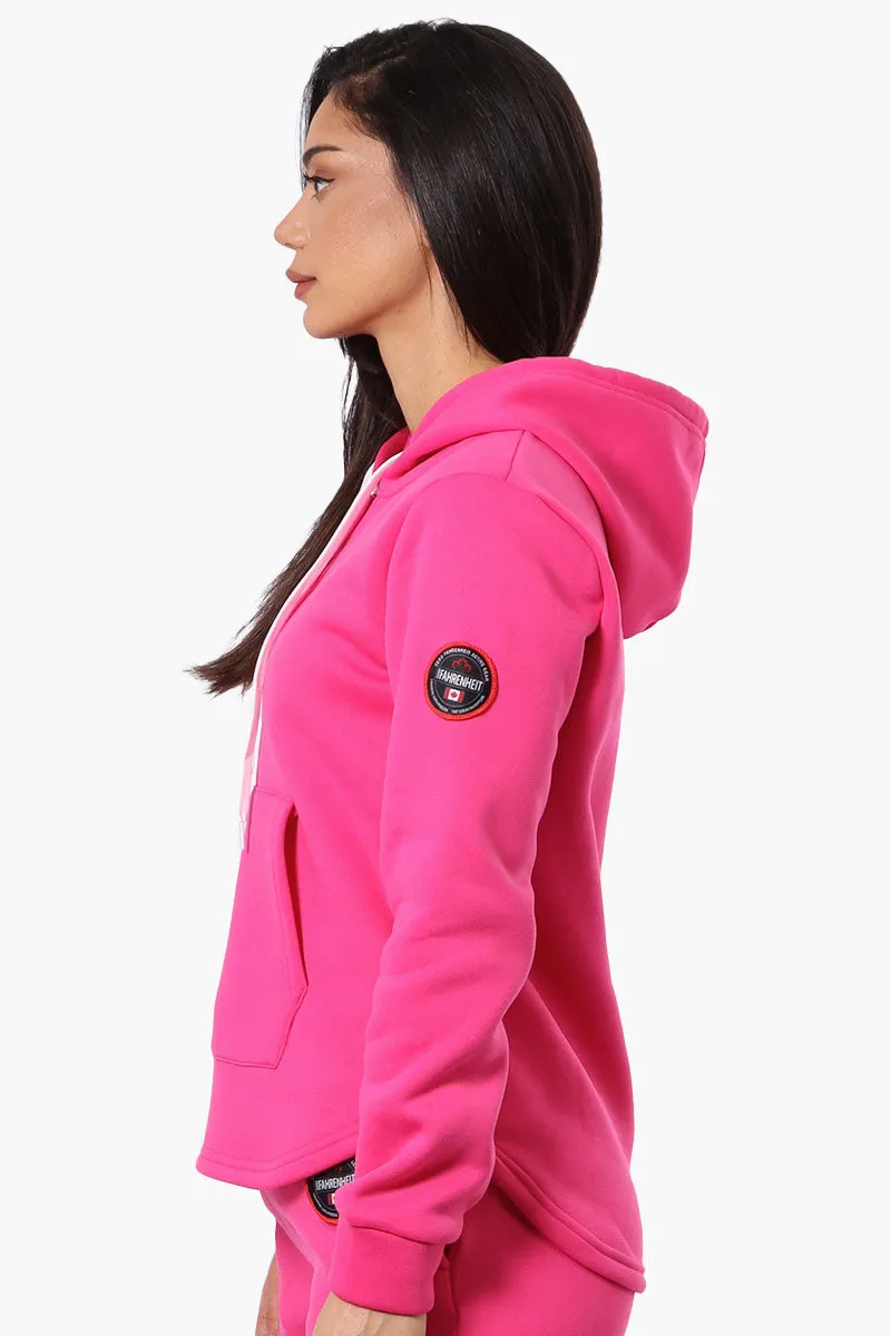 Fahrenheit Basic Henley Hoodie - Pink sold by Fairweather product image thumbnail 2