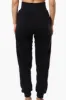 New Look High Waisted Flame Print Joggers - Black sold by Fairweather