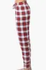 Canada Weather Gear Plaid Tie Waist Pajama Bottoms - Red sold by Fairweather