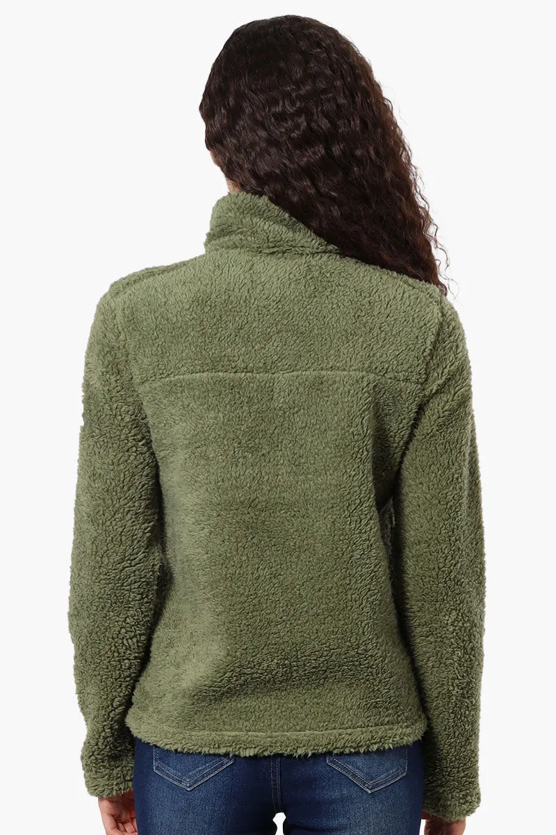 Canada Weather Gear Sherpa Zip Up Lightweight Jacket - Olive sold by Fairweather product image thumbnail 3