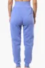 New Look High Waisted Flame Print Joggers - Blue sold by Fairweather