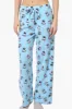 Canada Weather Gear Pug Pattern Wide Leg Pajama Bottoms - Blue sold by Fairweather