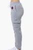 Fahrenheit Tie Waist Cargo Joggers - Grey sold by Fairweather
