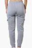 Fahrenheit Tie Waist Cargo Joggers - Grey sold by Fairweather