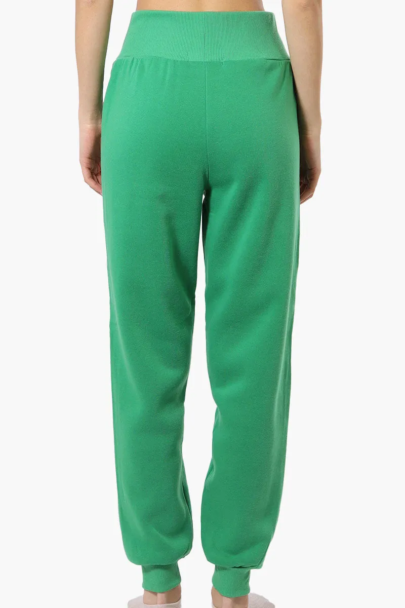 New Look High Waisted Flame Print Joggers - Green sold by Fairweather product image thumbnail 3