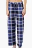 Canada Weather Gear Plaid Wide Leg Pajama Bottoms - Blue sold by Fairweather