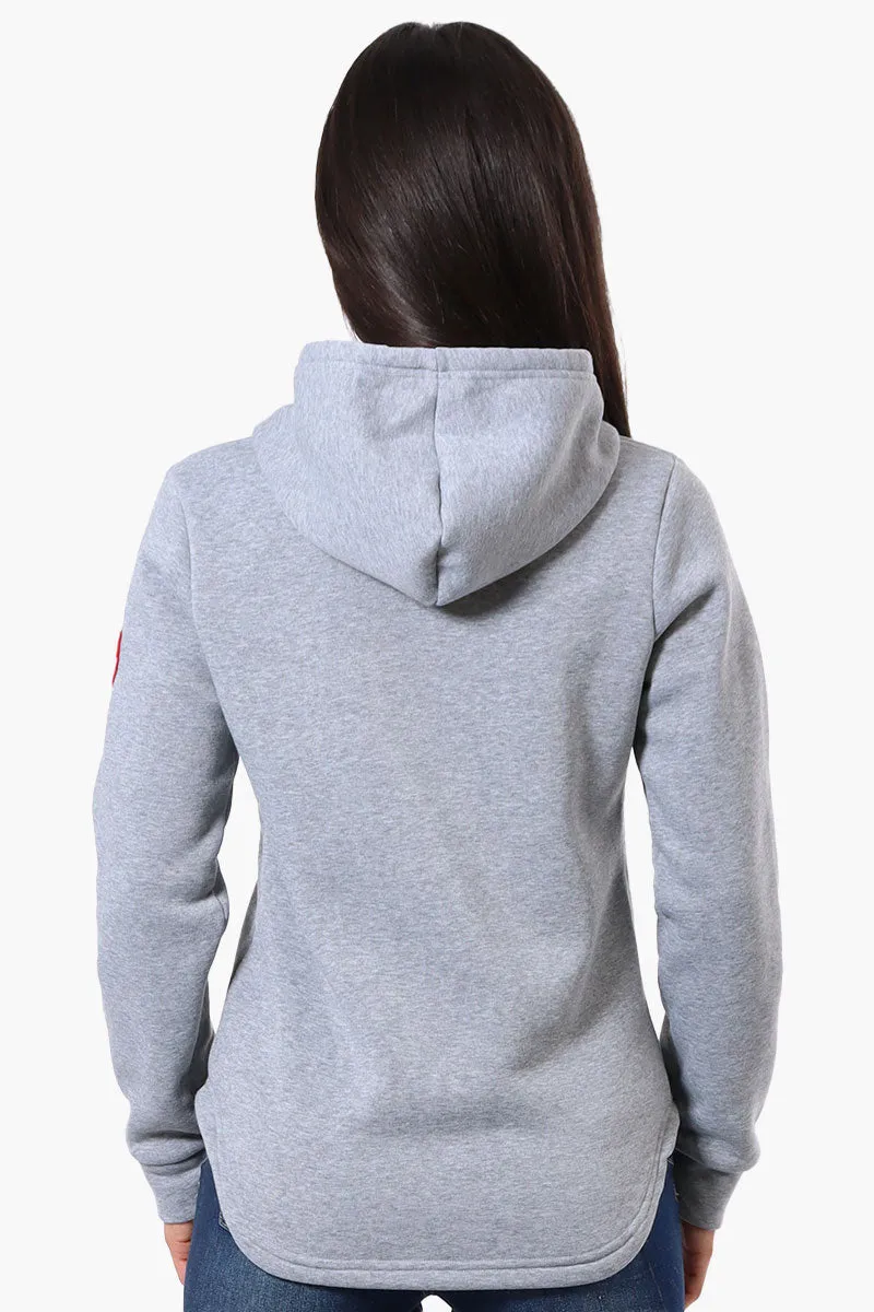 Fahrenheit Basic Henley Hoodie - Grey sold by Fairweather product image thumbnail 3