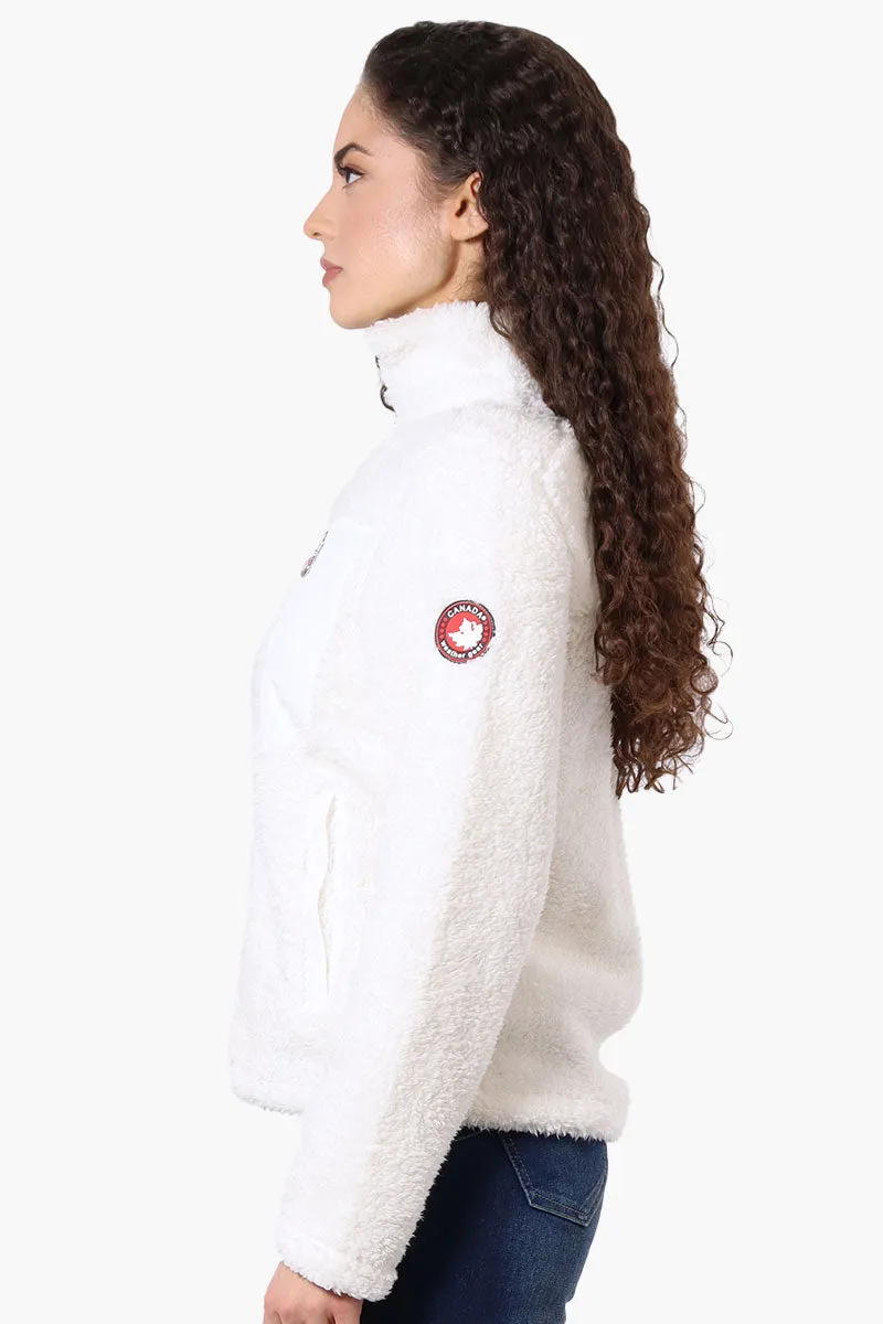 Canada Weather Gear Sherpa Zip Up Lightweight Jacket - White sold by Fairweather product image thumbnail 2