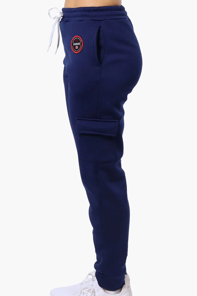 Fahrenheit Tie Waist Cargo Joggers - Navy sold by Fairweather product image thumbnail 2