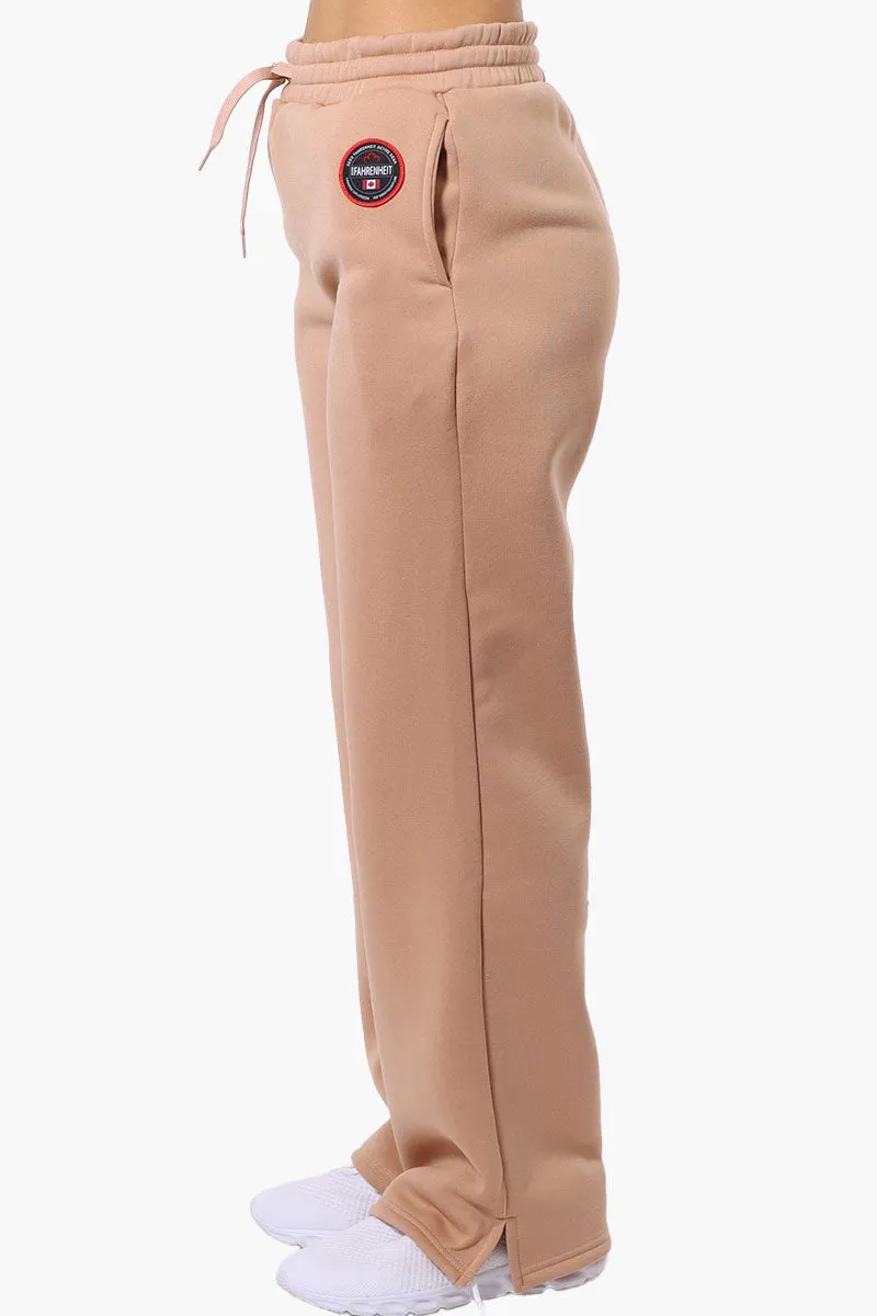 Fahrenheit Tie Waist Basic Sweatpants - Camel sold by Fairweather product image thumbnail 2