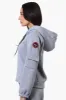 Fahrenheit Sherpa Lined Hood Zip Up Hoodie - Grey sold by Fairweather