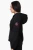 Fahrenheit Sherpa Lined Hood Zip Up Hoodie - Black sold by Fairweather