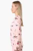 Canada Weather Gear Dog Pattern Pajama Top - Pink sold by Fairweather