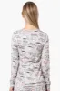 Canada Weather Gear Coffee Pattern Pajama Top - Grey sold by Fairweather