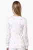 Canada Weather Gear Dog Pattern Pajama Top - White sold by Fairweather