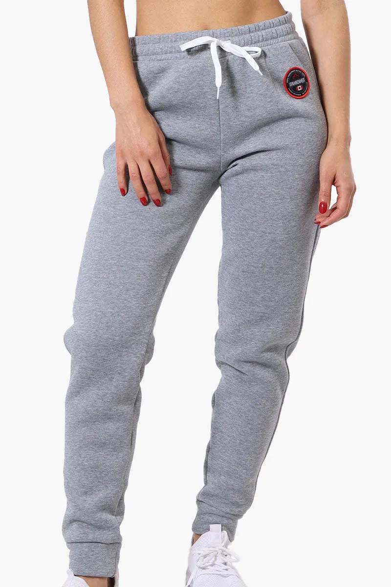 Fahrenheit Tie Waist Side Piping Joggers - Grey sold by Fairweather