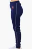 Fahrenheit Tie Waist Side Piping Joggers - Navy sold by Fairweather
