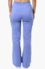 Fahrenheit Tie Waist Flared Sweatpants - Blue sold by Fairweather