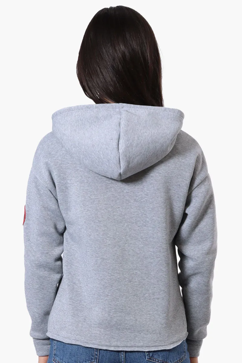 Fahrenheit Solid Basic Hoodie - Grey sold by Fairweather product image thumbnail 3