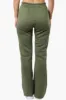 Fahrenheit Tie Waist Flared Sweatpants - Olive sold by Fairweather