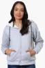 Canada Weather Gear Sherpa Lined Zip Up Lightweight Jacket - Grey sold by Fairweather