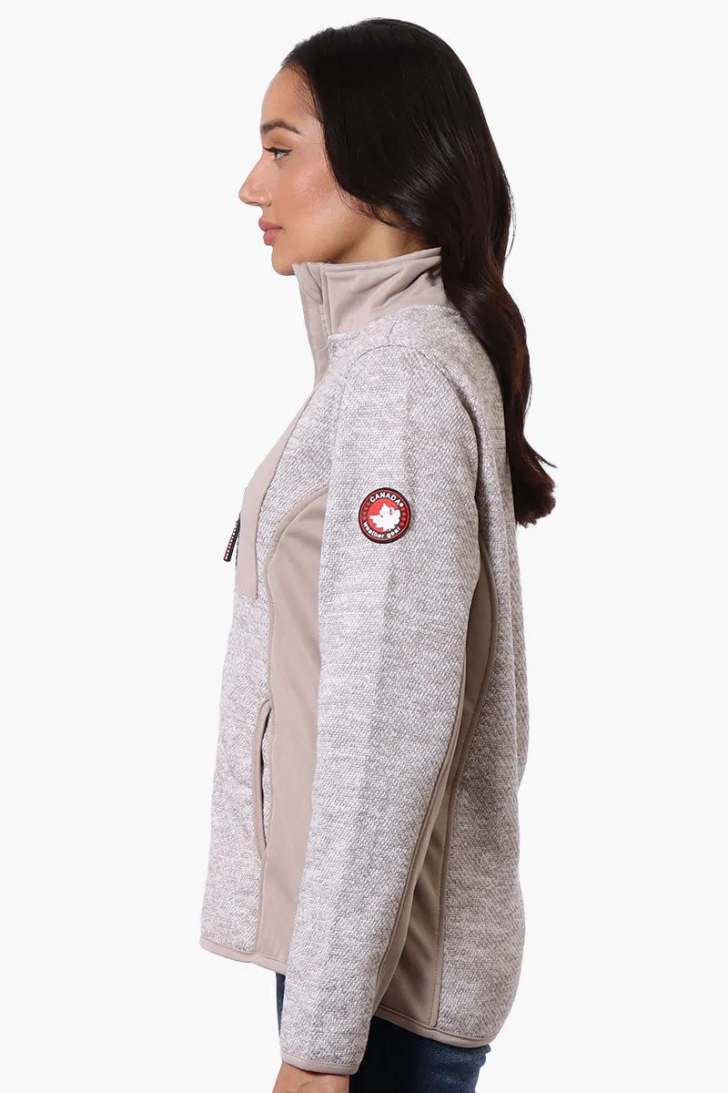 Canada Weather Gear Fleece Zip Up Lightweight Jacket - Cream sold by Fairweather product image thumbnail 2