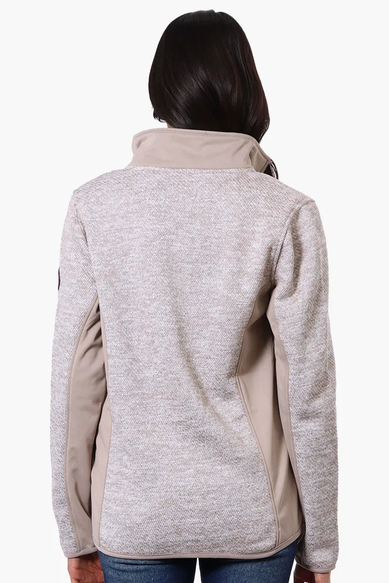 Canada Weather Gear Fleece Zip Up Lightweight Jacket - Cream sold by Fairweather product image thumbnail 3