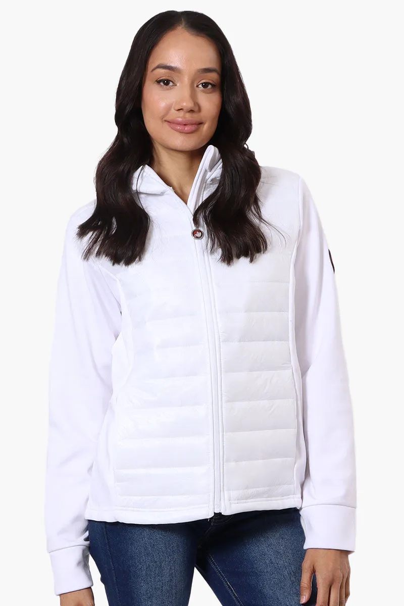 Canada Weather Gear Quilted Nylon Lightweight Jacket - White sold by Fairweather