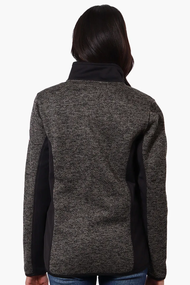 Fleece Zip Up Lightweight Jacket - Olive sold by Fairweather product image thumbnail 3