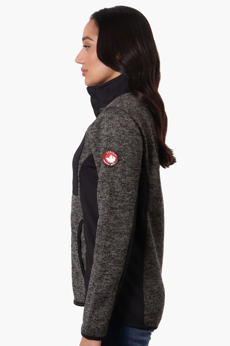 Fleece Zip Up Lightweight Jacket - Olive sold by Fairweather product image thumbnail 2