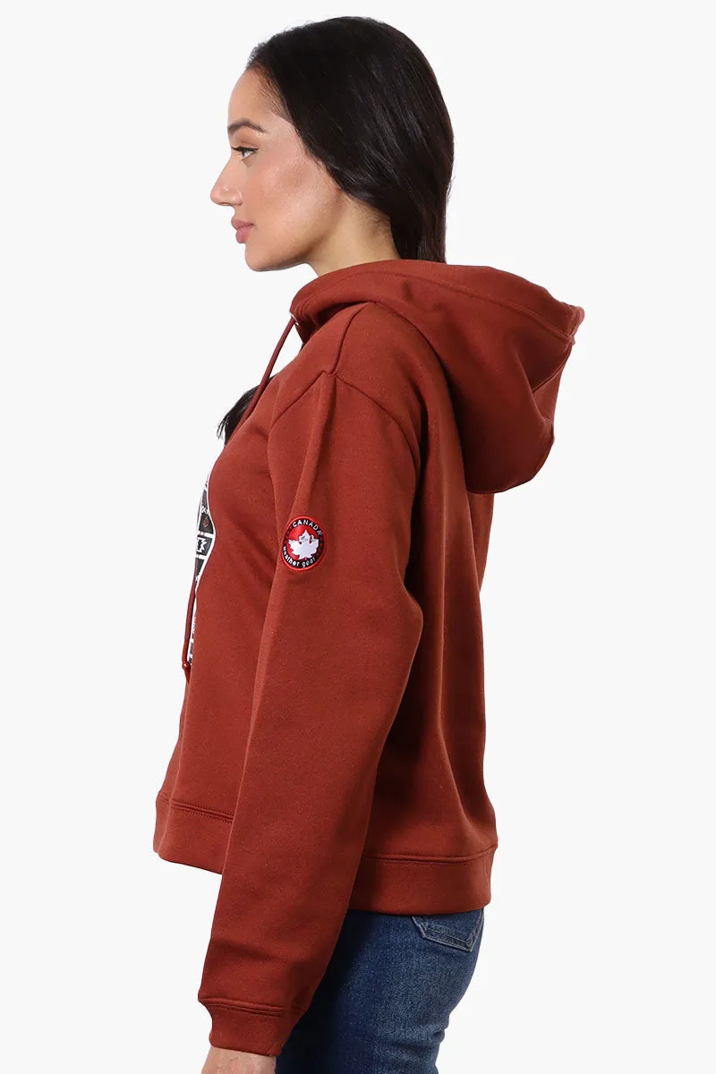 Canada Weather Gear Chest Logo Hoodie - Rust sold by Fairweather product image thumbnail 2