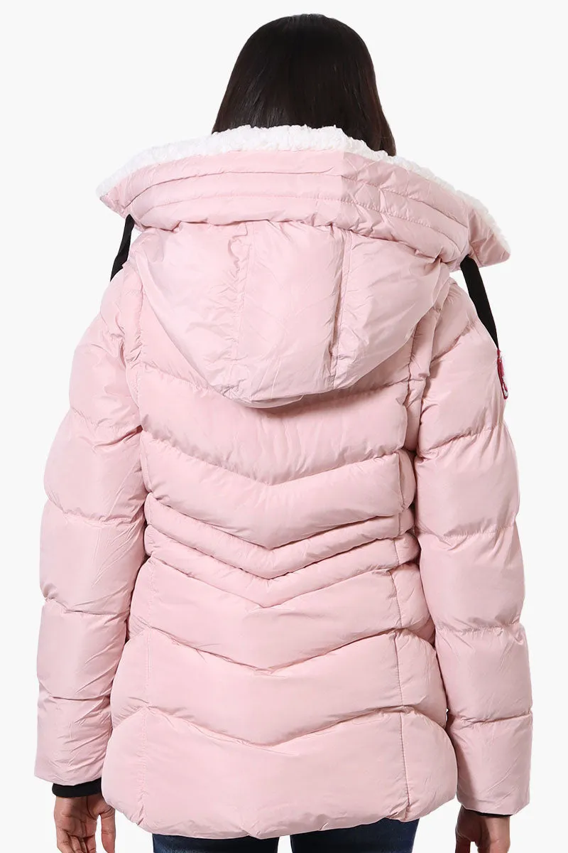 Canada Weather Gear Zip Off Sleeve Bomber Jacket - Pink sold by Fairweather product image thumbnail 3