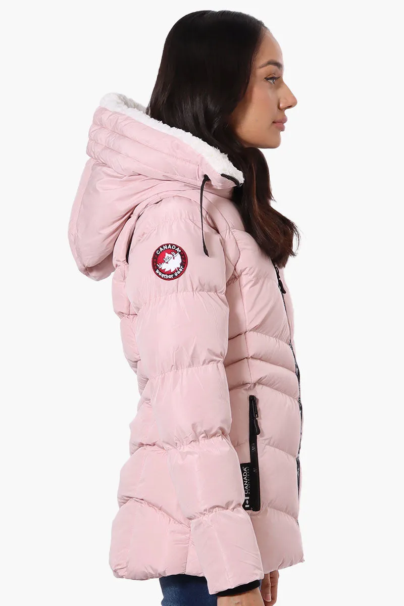 Canada Weather Gear Zip Off Sleeve Bomber Jacket - Pink sold by Fairweather product image thumbnail 2