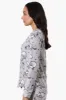 Canada Weather Gear Dog Pattern Pajama Top - Grey sold by Fairweather