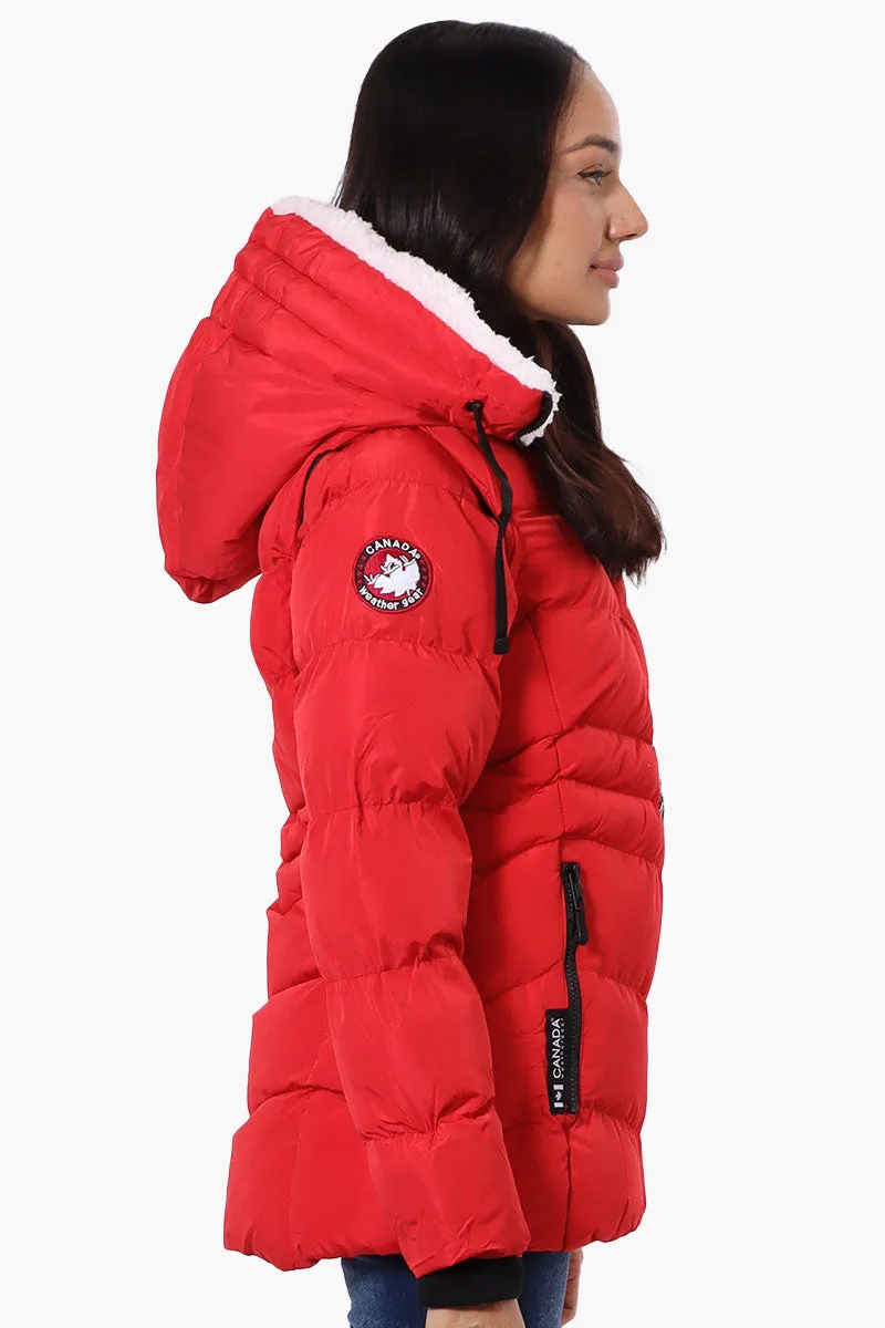 Canada Weather Gear Zip Off Sleeve Bomber Jacket - Red sold by Fairweather product image thumbnail 2