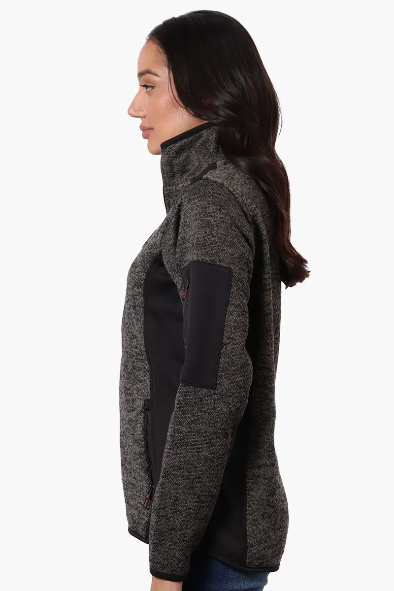 Canada Weather Gear Zip Up Sleeve Pocket Fleece Lightweight Jacket - Black sold by Fairweather product image thumbnail 2