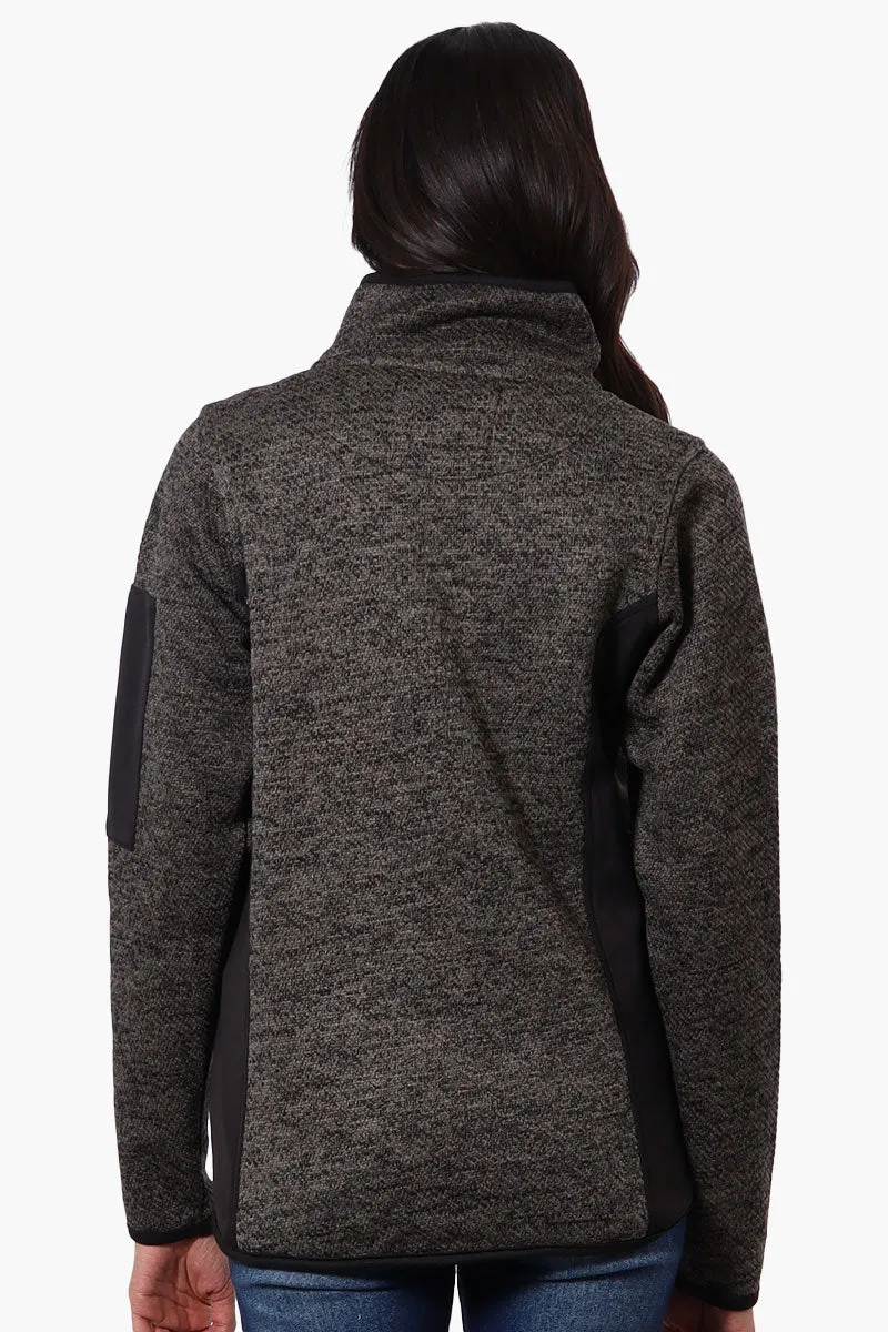 Canada Weather Gear Zip Up Sleeve Pocket Fleece Lightweight Jacket - Black sold by Fairweather product image thumbnail 3