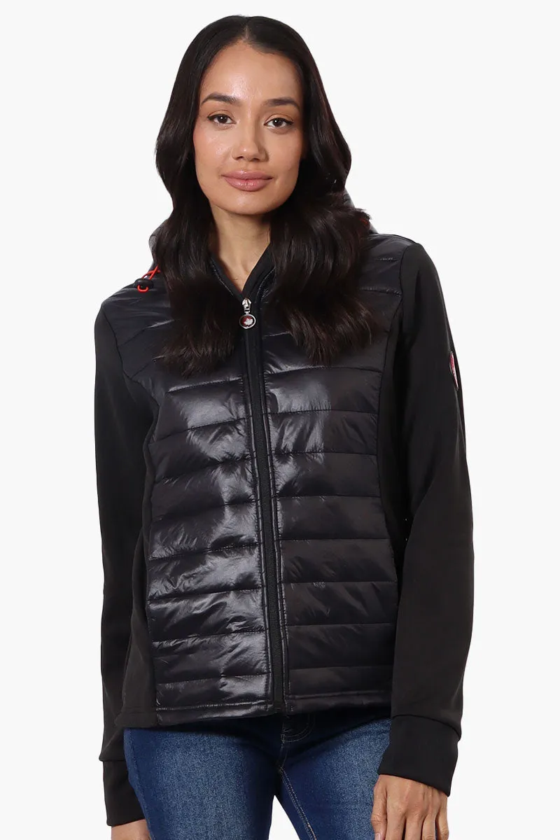 Canada Weather Gear Quilted Nylon Lightweight Jacket - Black sold by Fairweather