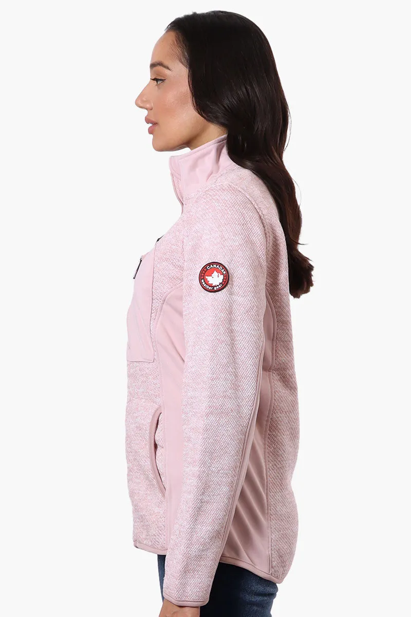 Canada Weather Gear Fleece Zip Up Lightweight Jacket - Pink sold by Fairweather product image thumbnail 2