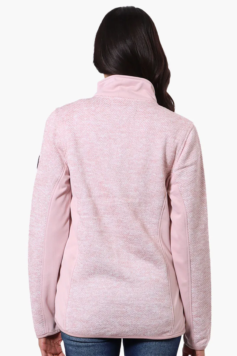 Canada Weather Gear Fleece Zip Up Lightweight Jacket - Pink sold by Fairweather product image thumbnail 3