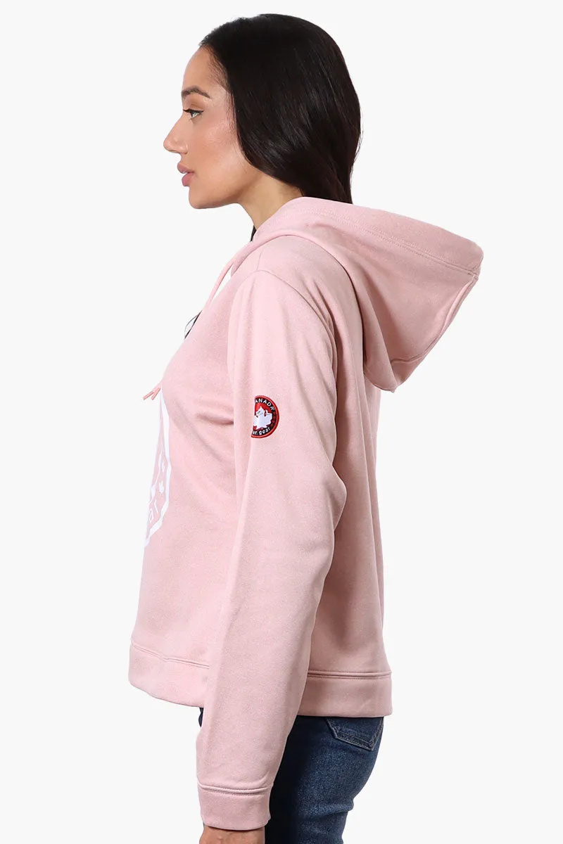 Canada Weather Gear Chest Logo Hoodie - Pink sold by Fairweather product image thumbnail 2